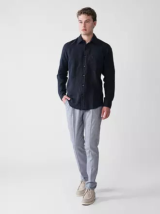 BOSS | Chemise en lin Regular Fit RELEGANT | blau
